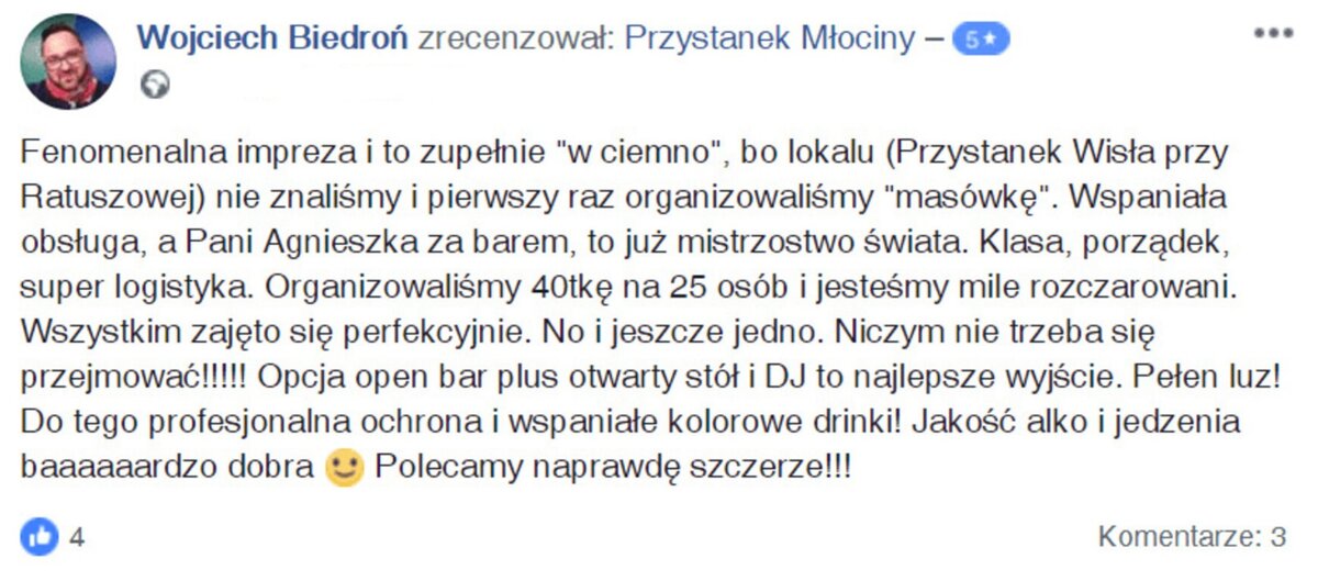 Aranżacja sali